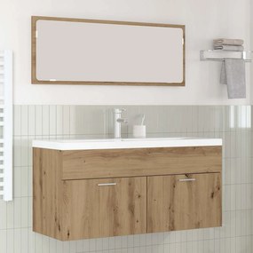 vidaXL Ντουλάπι Μπάνιου Artisan Oak 100 x 38,5 x 46 cm