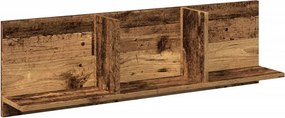 vidaXL Ντουλάπι Τοίχου Όψη Παλαιού Ξύλου 100x16,5x30 εκ. Επεξ. Ξύλο