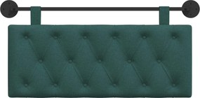 vidaXL Κρεμαστό Κεφαλάρι Σκούρο Πράσινο ύφασμα