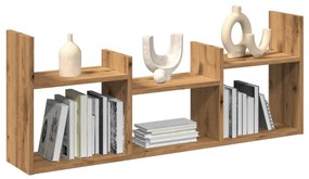 Ντουλάπι Τοίχου Αρτισιανή Δρυς 100x18x40 εκ. Επεξεργασμένο Ξύλο - Καφέ