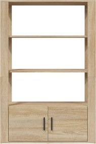 vidaXL Ντουλάπι Sonoma Δρυς 80x30x119,5 εκ. από Επεξεργασμένο Ξύλο