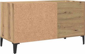 ντουλάπι δίσκων vidaXL Δρυς τεχνίτης 84,5x38x48 cm Κατασκευασμένο ξύλο