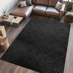 Heinner HR-DOVRUG200-BLK Χαλί Ορθογώνιο 200X300 CM BLACK