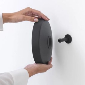 Καθρέφτης τοίχου Brabantia MindSet Mineral 1005690, 5x μεγέθυνση, Μαγνητική βάση, Ανθεκτικό στη διάβρωση, Ορυκτή επίστρωση, Γκρι