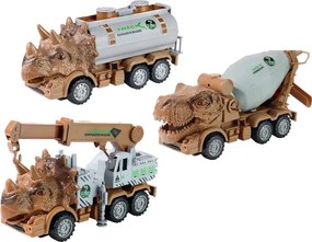 Σετ οχήματα Δεινόσαυροι - 3pcs - XLQ-3L - 305220