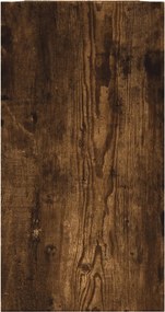 vidaXL Ντουλάπι Νιπτήρα Καπνιστή Δρυς 63x29x55 εκ. Επεξεργασμένο Ξύλο