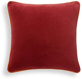 Μαξιλαροθήκη Διακοσμητική Velour Bordo Bassetti 45X45 Cotton-Polyester