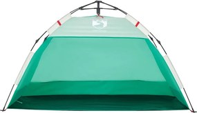 vidaXL Beach Tent 2-Person Azure Blue Quick Release Waterproof