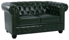 ΚΑΝΑΠΕΣ 2ΘΕΣΙΟΣ T.CHESTERFIELD HM3010.08 ΤΕΧΝΟΔΕΡΜΑ ΚΥΠΑΡΙΣΣΙ 150x90x72 εκ.