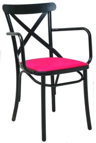 Metaxakis   Vaterlo/P-V COM Armchair  metax-02-00-0757 διάστ.51.0000 x 53.0000 x 88.0000