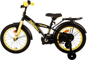 Thombike 16 Inch 23 cm Boys Coaster Brake Black/Yellow