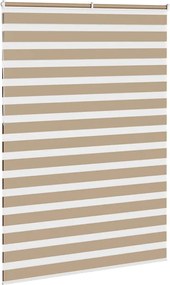 vidaXL Ζέβρα τυφλή 160x230 cm Πλάτος υφάσματος 155,9 εκ. Πολυεστέρας