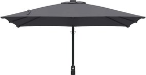 vidaXL Ομπρέλα Κήπου Ανθρακί 248,5 x 247,5 x 160 εκ.