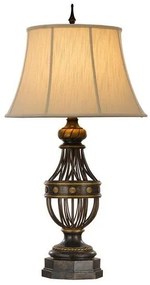 Επιτραπέζιο Φωτιστικό 1xE27 Αντικέ Καφέ Augustine FE-AUGUSTINE-TL Elstead Lighting FE-AUGUSTINE-TL Καφέ