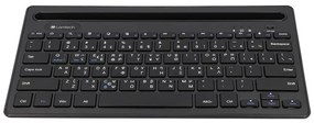 LAMTECH BT 5.0 KEYBOARD WITH IPAD AND MOBILE STAND BLACK