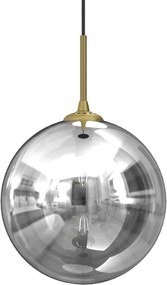 Κρεμαστό Φωτιστικό Reflex Fi Ø25cm Μαύρο