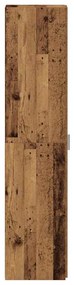 vidaXL Highboard Παλαιό ξύλο 30 x 42.5 x 185 εκ Επεξεργασμένο ξύλο