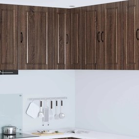 vidaXL Ντουλάπα Κουζίνας Καφέ δρυς 57 x 57 x 80 εκ. Επεξεργασμένο ξύλο