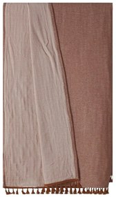 Πετσέτα Θαλάσσης - Παρεό Greta 06 Διπλής Όψης Terracotta Kentia Θαλάσσης 90x180cm 100% Βαμβάκι