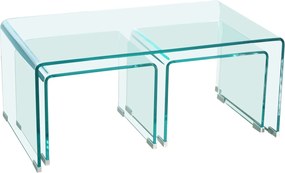 Τραπεζάκια σαλονιού Crystal Plus