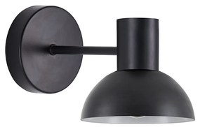 Φωτιστικό Τοίχου - Απλίκα SE21-BL-16-MS3 ADEPT BLACK WALL LAMP BLACK METAL SHADE+ - 77-8318 - 51W - 100W - 77-8318