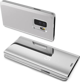Clear View Cover Huawei Y5 2018 / Honor 7S Ασημί