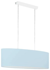 Φωτιστικό Οροφής 97387 Light Blue Pasteri-P Eglo Μέταλλο,Ύφασμα