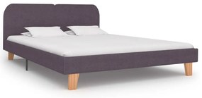 vidaXL Πλαίσιο Κρεβατιού Χρώμα Taupe 180 x 200 εκ. Υφασμάτινο