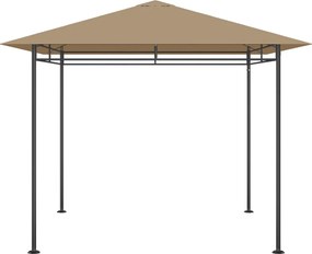 vidaXL Κιόσκι Taupe 3 x 3 x 2,7 μ. 180 γρ./μ²