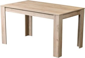 Τραπέζι Τραπεζαρίας Itaka Γκρί Δρύς 135x80x75 εκ.