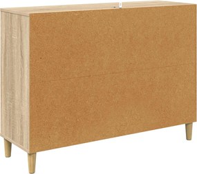 vidaXL Πλαϊνό γραφείο BREMEN Sonoma 102 x 33 x 75 εκ.