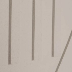 Πίνακας ανάγλυφος mdf μπεζ  60x3,8x60 εκ.