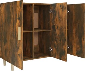vidaXL Ντουλάπι Καπνιστή Δρυς 90x34x80 εκ. Επεξεργασμένο Ξύλο