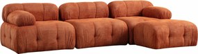 Corner Sofa Petite 3 - Orange Orange