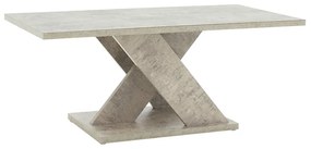 Τραπέζι σαλονιού Solange pakoworld χρώμα γκρι antique 110x55x47.5εκ Model: 049-000062