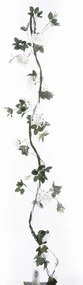 Supergreens Τεχνητή Γιρλάντα Τριαντάφυλλο Garden Λευκή 240 εκ