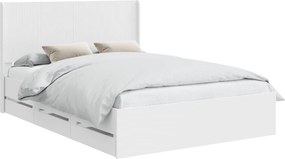 vidaXL Καλάθι με αποθήκη και κεφαλάρι Λευκό 160 x 200 cm