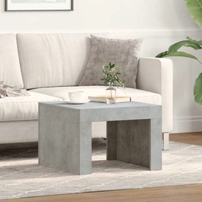 vidaXL Τραπεζάκι Σαλονιού Γκρι Σκυρ. 50x50x35 εκ. Επεξεργασμένο Ξύλο