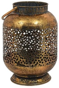 Κηροπήγιο 149-223-035 22x22x30cm Bronze Metal