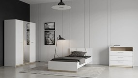 Ντουλάπα Winston τρίφυλλη-Leuko