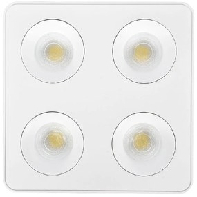 Σποτ Led X00290W 4x8W 3CCT 2560Lm 22,6x22,6x5,5cm White Inlight Τετράγωνο