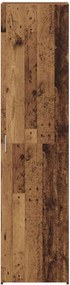 vidaXL Highboard Παλιό ξύλο 45 x 42,5 x 185 εκ.