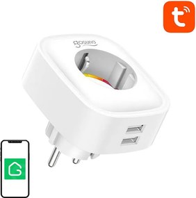 Gosund Έξυπνη Εξωτερική Πρίζα WiFi SP112 2xUSB Tuya 16A (Λευκό)