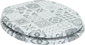 vidaXL Λεκάνη Γκρι 44 x 38 εκ. Πίνακας MDF