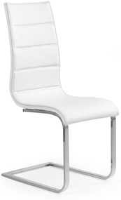 60-20902 K104 chair color: white/white DIOMMI V-CH-K/104-KR-BIAŁY/BIAŁY-EKO, 1 Τεμάχιο