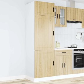 vidaXL Ντουλάπι κουζίνας Porto Sonoma Δρυς Επεξεργασμένο Ξύλο