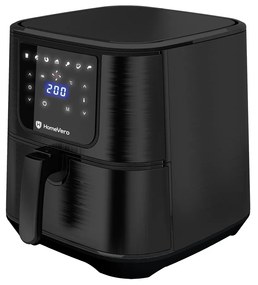 HomeVero HV-AF5.5 Digital Air Fryer Black Matt 5.3 lt 1600-1800 W