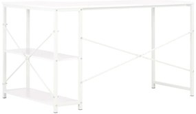 vidaXL Γραφείο Υπολογιστή Λευκό 120 x 72 x 70 εκ.