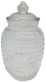 Βάζο Γυάλινο Με Καπάκι 791897 2200ml Clear Ankor Γυαλί