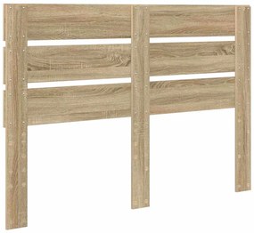 vidaXL Κεφαλάρι Δρύς Sonoma 140 cm Επεξεργασμένο ξύλο
